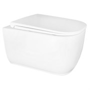 AZARIO Riano Унитаз подвесной 350х490х350 безободковый, слив 