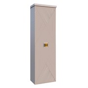 AZARIO Пенал подвесной ZENA 400х330х1350 правосторонний, кашемир, ручка золото (CS00097032) CS00097032