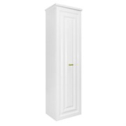 AZARIO Пенал подвесной LAURA 400х330х1350 правосторонний, белый глянцевый, фурнитура золото (CS00097627) CS00097627