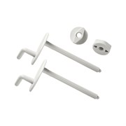 IDDIS Комплект крепления сиденья Optima Home 2 крючка смещенные пластик (937EC201SK) 937EC201SK