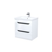 IDDIS Тумба с умывальником, подвесная, 60 см, белый, Ray, , RAY60W0i95K RAY60W0i95K