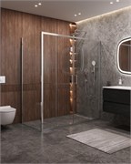 CEZARES Molveno Душевой уголок прямоугольный размер 170x90 см двери раздвижные профиль - хром / стекло - прозрачное MOLVENO-AH-2/1-170/90-C-Cr-IV