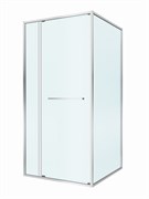 CEZARES Lux Душевой уголок прямоугольный двери раздвижные размер 100x80 см, цвет профиль - хром / стекло - прозрачное LUX-AH-FS-11-100/80-C-CR