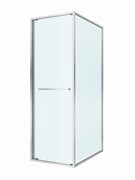 CEZARES Lux Душевой уголок прямоугольный двери раздвижные размер 70x100 см, цвет профиль - хром / стекло - прозрачное LUX-AH-FS-1-70/100-C-CR