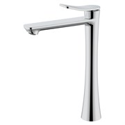 AZARIO Cмеситель для раковины-чаши Escaro высокий, керамический картридж, хром (AZ-K9074) AZ-K9074