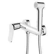 AZARIO Гигиенический душ Escaro со смесителем, керамический картридж, шланг 150 см, хром (AZ-K2574) AZ-K2574