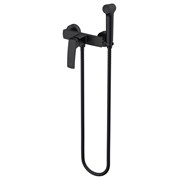 AZARIO Гигиенический душ Conda со смесителем, керамический картридж, шланг 150 см, черный матовый (AZ-K2511B) AZ-K2511B