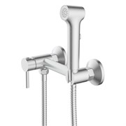 AZARIO Гигиенический душ Dies со смесителем, керамический картридж, шланг 150 см, сатин (AZ-KFX04BN) AZ-KFX04BN