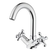 ROSSINKA H Смеситель для раковины с поворотным изливом (H02-64) H02-64