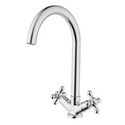 ROSSINKA H Смеситель для кухни с высоким поворотным изливом (H02-76) H02-76