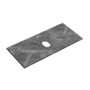 SANCOS Столешница для ванной комнаты 1200х460, цвет black sky, арт. TT120A1X TT120A1X