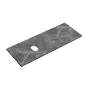 SANCOS Столешница для ванной комнаты 1200х460, цвет black sky, арт. TT120A1L, левая TT120A1L