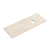 SANCOS Столешница для ванной комнаты 1200х460, цвет kreman, арт. TT120A2R, правая TT120A2R