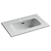 CERAMICA NOVA CN7025 Раковина мебельная накладная Compact 610x395x170, цвет белый CN7025