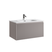 SANCOS Тумба подвесная Snob R 1.0 790х445х406, c одним ящиком оснащенным доводчиками, Doha Soft , арт.SNR1.080SM SNR1.080SM