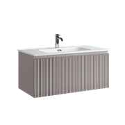 SANCOS Тумба подвесная Snob R 1.0 890х445х406, c одним ящиком оснащенным доводчиками, Doha Soft , арт.SNR1.090SM SNR1.090SM