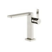 SANCOS Смеситель для раковины Linn, брашированный никель, PVD покрытие, арт. SC9019BN SC9019BN