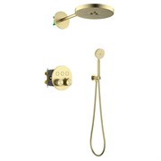 TIMO Душевая система встроенная с термостатом Saona золото матовое (SX-2308/17SM) SX-2308/17SM