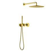 TIMO Душевая система встроенная с термостатом Saona золото шлифованное (SX-2359/20SM) SX-2359/20SM