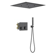 TIMO Душевая система встроенная с термостатом Petruma черный (SX-5209/03SM) SX-5209/03SM