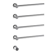 TIMO Полотенцесушитель электрический, встроенный Saona никель (040/13SM) 040/13SM