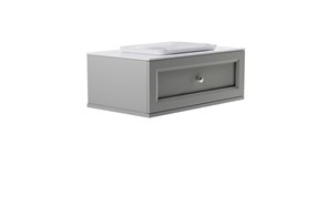ASTRA-FORM Тумба подвесная Классик  90 с 1ящ NCS S 3502-Y мат. с раковиной Ретро бел гл. и столешницей Solid бел гл. 4631177714122
