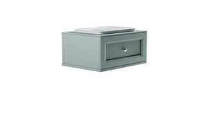 ASTRA-FORM Тумба подвесная Классик 80см 1ящ NCS S 3005-b80g мат, раковина Ретро бел глянц, столешница Solid в цвете 4631177715488