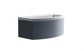 ASTRA-FORM Нижний шкаф Венеция2.0  80 с 1 ящиком  серо-голубой (NCS S 3005-R80B матовый) + Раковина 