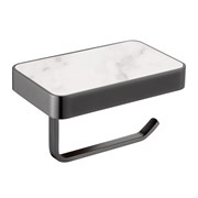 ABBER Бумагодержатель с полкой для телефона Westen AA1730NG никель AA1730NG