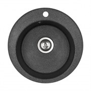 AQUATON Мойка для кухни Шелли круглая графит 1A734732SS210 1A734732SS210