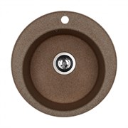 AQUATON Мойка для кухни Шелли круглая терракотовый 1A734732SS270 1A734732SS270