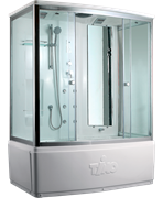 TIMO Lux T-7770 NEW душевая кабина 170*88*220, турецкая баня хамам T-7770NEW-T-STUN
