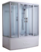 TIMO Standart T-6670 Silver Fabric душевая кабина (170*88*220), турецкая баня хамам T-6670SF-T-STUN