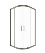 TIMO Душевой угол TPSS-100/13C-8, раздвиж 1000*1000*2000, проф никель, стекло проз 8 мм T43