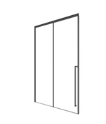 TIMO Душевая дверь TDSS-140/03C-8R, раздвиж 1400*2000, проф черный, стекло проз 8 мм T58R
