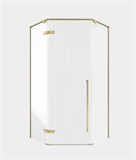 TIMO Душевой угол TTSSP-100/17C-8, распаш 1000*1000*2000, проф мат золото, стекло проз 8 мм T69