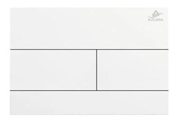 AZUMA Slim19 Кнопка для инсталляции AZU013.16 белая матовая, пластик AZU013.16