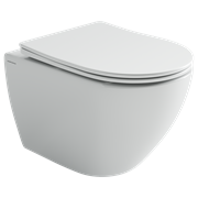 CERAMICA NOVA Mia Унитаз подвесной Торнадо 52 см сиденье микролифт крепления белый арт CN1805T CN1805T