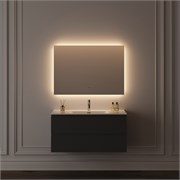 SANCOS Square 2.0 Зеркало для ванной комнаты 900х700 led подсветка 2700K/4000K/5000K SQ2.900 SQ2.900