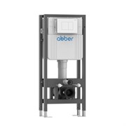 ABBER Инсталляция двойная самонесущая AC0106 для двух подвесных унитазов AC0106