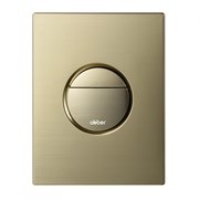 ABBER Кнопка смыва AC0126BG пневматическая, золото брашированное AC0126BG