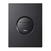 ABBER Кнопка смыва AC0126MB пневматическая, черная матовая AC0126MB