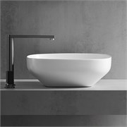 ABBER Раковина накладная Bequem AC2123 белая AC2123