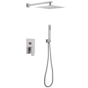 ABBER Душевая система Daheim AF8219SP скрытого монтажа без излива, сатин AF8219SP