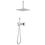 ABBER Душевая система Daheim AF8221 скрытого монтажа без излива, хром AF8221