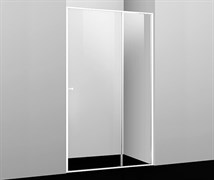 WASSERKRAFT Rhin 44S05 Душевая дверь, ширина 120 см, стекло прозрачное 6 мм, профиль белый