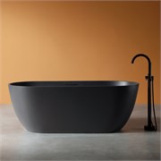 ABBER Ванна из искусственного камня Frankfurt AM9941B черная матовая AM9941B