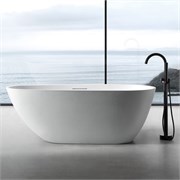 ABBER Ванна из искусственного камня Dortmund AM9911 белая матовая AM9911