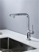 AQUAme AQM9903CR  Cucina Смеситель для кухни  с выдвижным L-образным изливом, с подключением к фильтру с питьевой водой, хром AQM9903CR