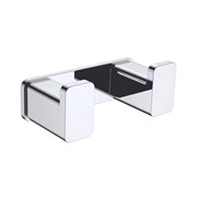 AQUAme AQM7302CR  Tivoli  Крючок двойной латунный, хром AQM7302CR